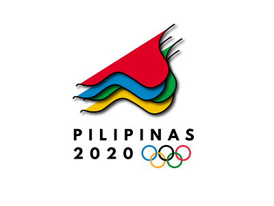 Olympics 2020 Logo Philippines (prototype) app branding design graphic design illustration logo typography ui ux vector