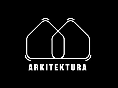 Arkitektura Logo app branding design graphic design illustration logo typography ui ux vector