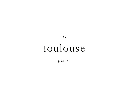 by toulouse paris branding classic exclusive fashion logo simple