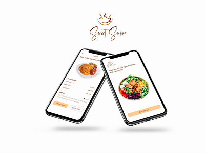 Sweet Savor Food App UI