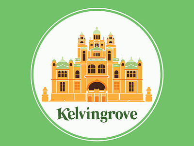 Kelvingrove glasgow illustration kelvingrove museum scotland