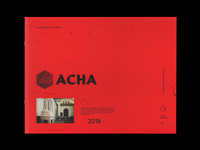 ACHA | Cover Art branding cover art editorial design indentity