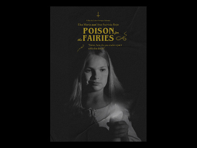 Poison for the Fairies cinema halloween horror art horror movie movie art poster poster art print print design