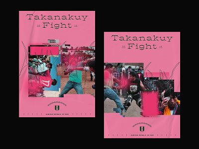 Happy Takanakuy 2018 customtype poster poster art poster design print design