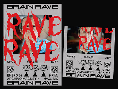 Rave Poster