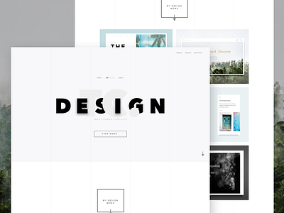 Portfolio Redesign design interface portfolio redesign ui web design website