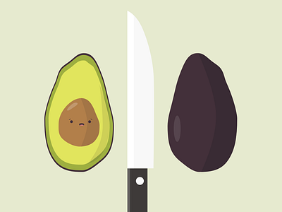 Avocados Have Feelings Too design graphic graphic design illustration ui