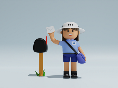 you've got mail! 3d design graphic design