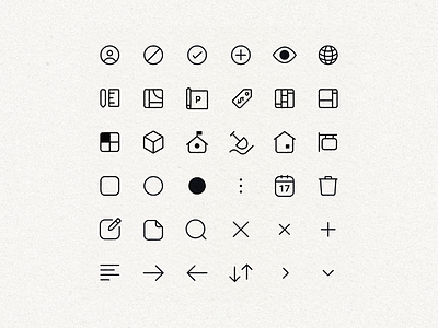 Icon Collection branding clean design flat icon iconography icons illustration minimal ui vector web