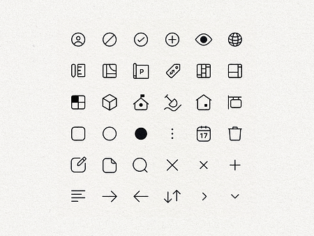 Icon Collection by Logan Liffick on Dribbble