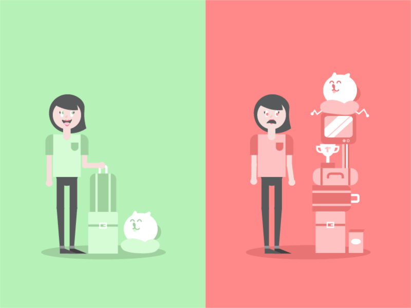 The Right Way, The Wrong Way by Logan Liffick on Dribbble