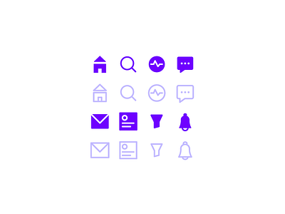 Blocks Iconography app branding design flat icon icons illustration ios ui vector web website