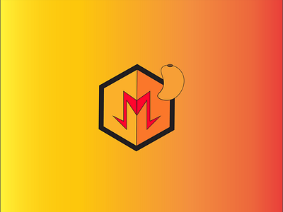 M logo inspired by Mango by me