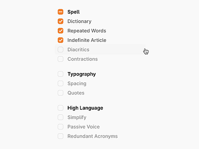 Nested Checkboxes checkbox checkboxes filters ui ux