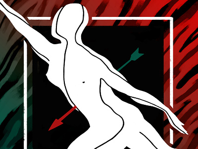 Dance art dance death digital figure illustration ilustracion painting photoshop tablet wacom