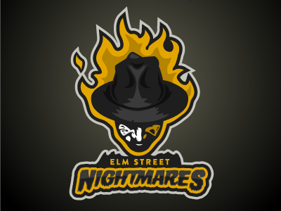 Elm Street Nightmares horror logos nightmare on elm street freddy sports team