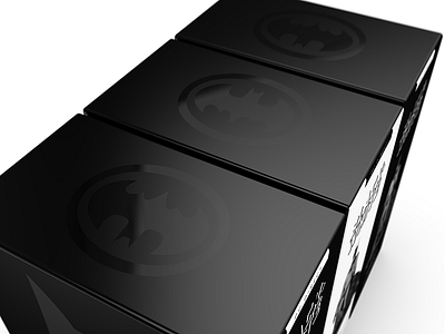 Batman Black and White rebrand batman black and white packaging