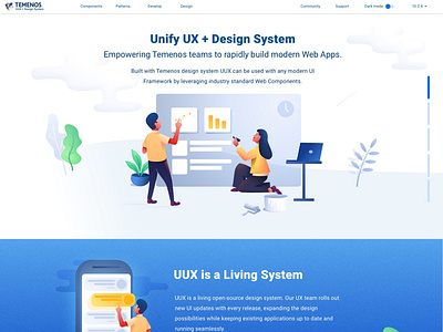 Unify Design System for Temenos global banking software.