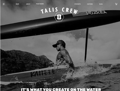 Talis Crew - Brand & Website branding design website