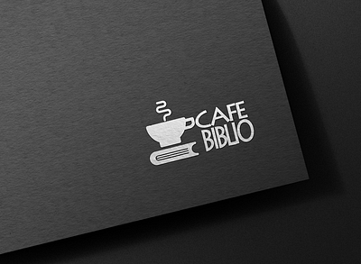 CAFE BIBLIO | INSPIRATION 3d 3d logo branding concept design design graphic design illustration logo mockups ui vector