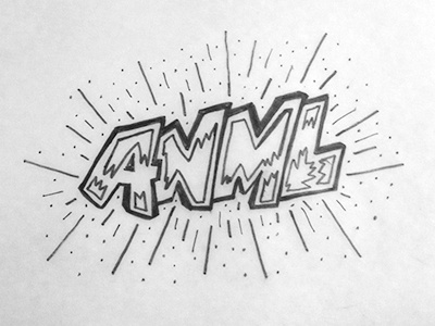 ANML anmlhse hand drawn type lettering tbks typography