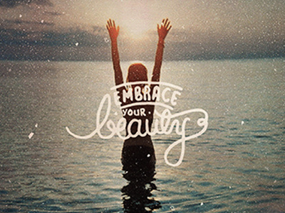 Embrace Your Beauty beauty embracing hand drawn type lettering quote tbks type typography