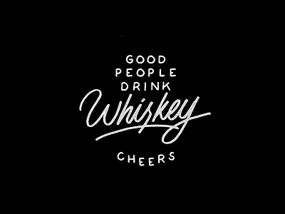 Drink Whiskey font graphic design handlettering lettering logo type typography whiskey