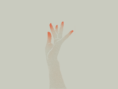 Hand hand illustration procreate