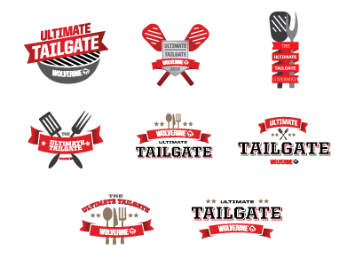 Wolv Tailgate Logos