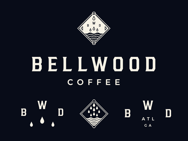 Bellwood Coffee Branding Concept 2 by Tommy Keough on Dribbble