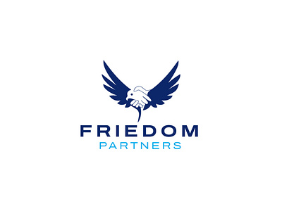 FRIEDOM-PARTNERS Logo is a professional logo design template for