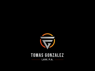 Tomas Gonzalez Law, P.A. app beach logo branding design graphic design illustration letter logo logo logo design tg letter logo ui ux vector
