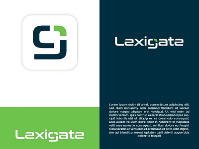 Lexigate 3d animation branding graphic design l letter logo letter logo logo l minimal logo motion graphics simple logo ui