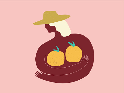 Fruits of My Labor figure illustration fruit illustration