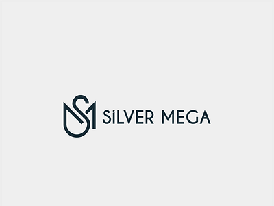 Silver Mega Logo Design branding graphic design illustration logo typography