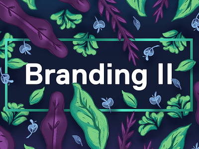 Branding Event Cover floral flowers leafs wallpaper