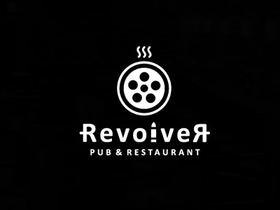 RevolveR belc logo pizza pub restaurant revolver