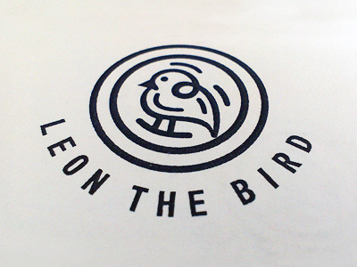 Leon The Bird V.3 belc bird brand clothing leon logo