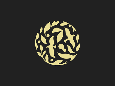 Frosenka ✽ belcdesign blcstudio branding leafs logo logodesign logomark nature patrykbelc spa