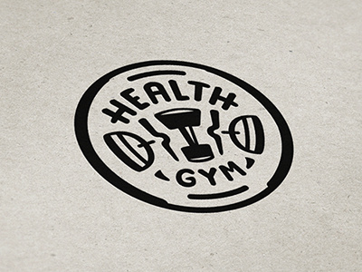 Health Gym belc gym health logo