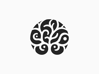 Tree ❉ belcdesign blcstudio branding logo logodesign logomark negative space patrykbelc spa tree