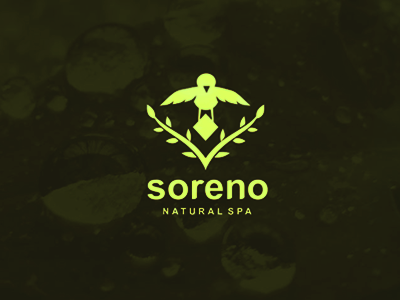 Soreno belc belcu.com branding logo nature soreno spa