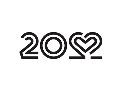 2022 ✑ 2022 belcdesign branding custom logo logotype newyear numbers patrykbelc typography