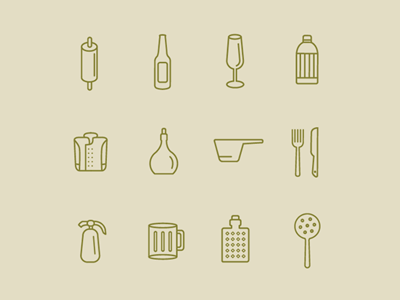 Free set of icons / Kitchen belc belcu download free kitchen restaurant set icons