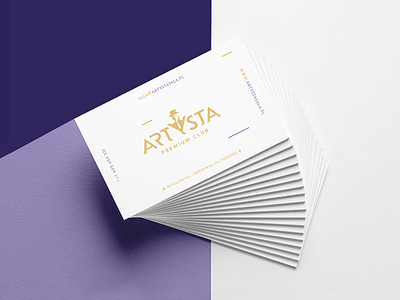 Artysta / Business Cards artysta belc belcdesign blcstudio business cards club dance lodz music poland premium