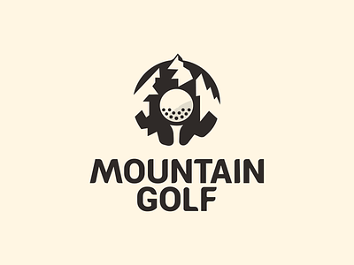 Mountaing Golf belc belcdesign blcstudio golf mountain nature sport