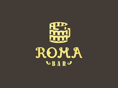 Bar Roma / dark background