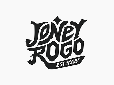 Joney Rogo belcdesign clothing logotype skate skateboard skatepark typocustom typography wear