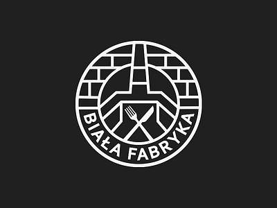 Biała Fabryka belcdesign blcstudio branding factory gastronomy logo logodesign restaurant whitefactory