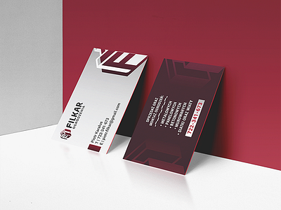 Filkar / Business cards belcdesign blcstudio branding businesscards filkar identity identity branding